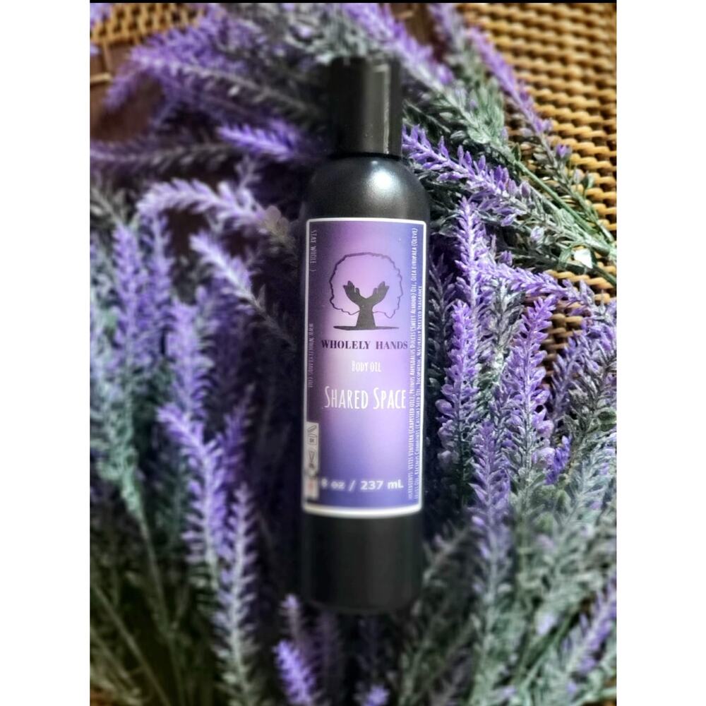 Shared Space Natural Lavender Body Oil by Wholely Hands